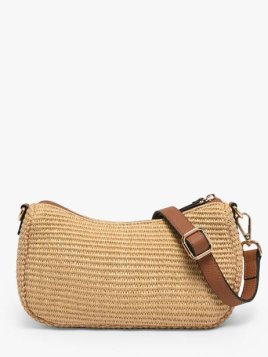 etrier EBRS203S - PAILLE/CUIR - CAMEL petit sac à main etrier brumby Sacs à mains