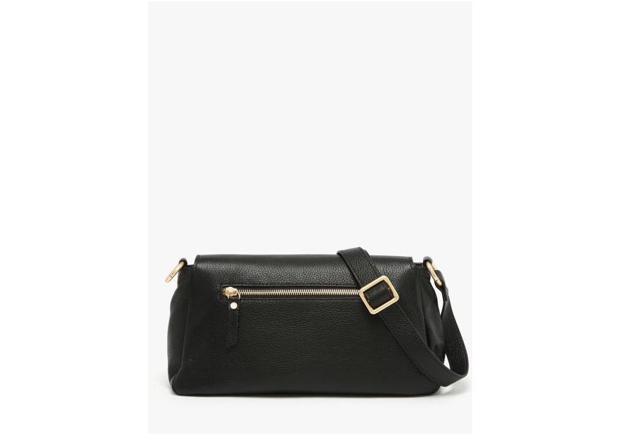 etrier ESHA163M - CUIR - NOIR sac porté travers etrier shadow Sacs à mains