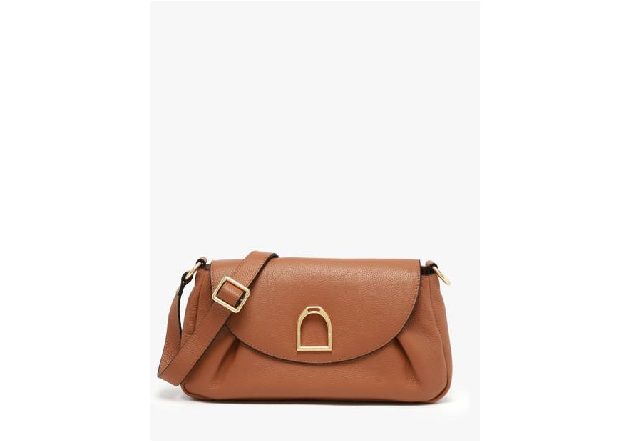 etrier ESHA163M - CUIR - CAMEL sac porté travers etrier shadow Sacs à mains
