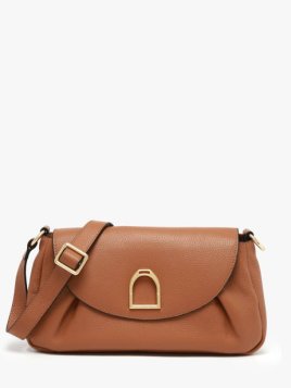 etrier ESHA163M - CUIR - CAMEL sac porté travers etrier shadow Sacs à mains