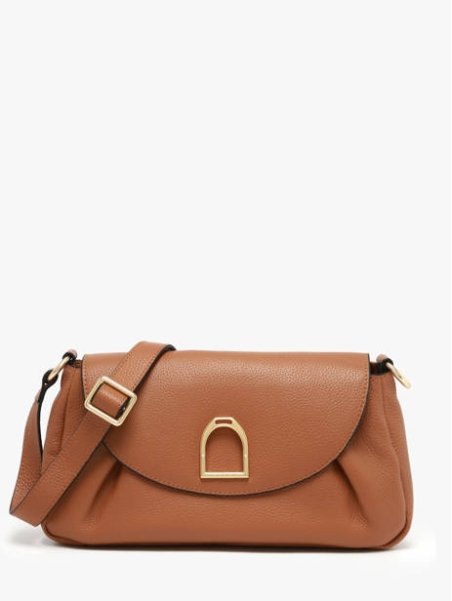 etrier ESHA163M - CUIR - CAMEL sac porté travers etrier shadow Sacs à mains