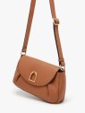 etrier ESHA163M - CUIR - CAMEL sac porté travers etrier shadow sacs-a-mains