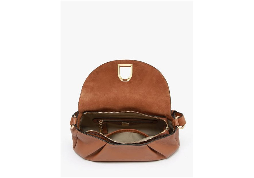 etrier ESHA163M - CUIR - CAMEL sac porté travers etrier shadow Sacs à mains