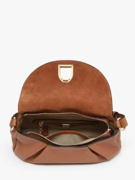 etrier ESHA163M - CUIR - CAMEL sac porté travers etrier shadow Sacs à mains