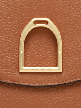 etrier ESHA163M - CUIR - CAMEL sac porté travers etrier shadow Sacs à mains