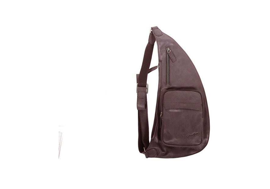 Gerard Henon 7158 sac homme style holster vintage banane d'epaule