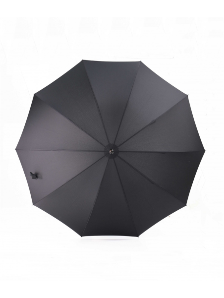 Maison Pierre Vaux VX-3020 parapluie homme canne vaux poignée cuir france canne h