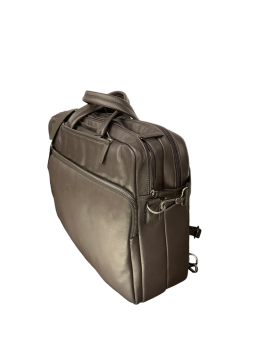 Katana 81617 - CUIR DE VACHETTE - CHOCO katana porte document/ sac à dos en cuir Sac business