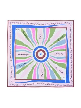 Lancel A14135 carré de soie lancel carre de soie