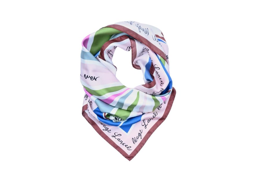 Lancel A14135 - SOIE - MULTICOLORE carré de soie lancel carre de soie