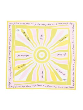 Lancel A14135 carré de soie lancel carre de soie