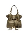 Lancel A10110 - CUIR DE VACHETTE - KAKI Premier flirt M de Lancel - Sac seau sacs-a-mains