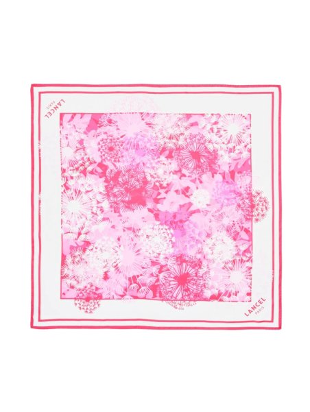 Lancel A11708 - SOIE - MCO SORBET carré de soie lancel carre de soie