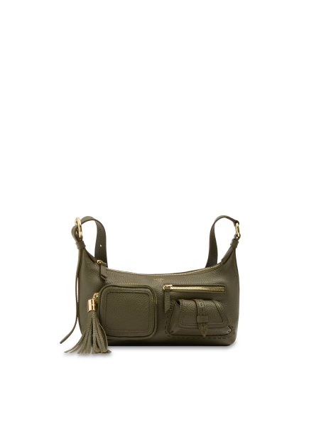 Lancel A14037 - CUIR DE VACHETTE - KAKI sac multipoches s lancel premier flirt Sacs à mains