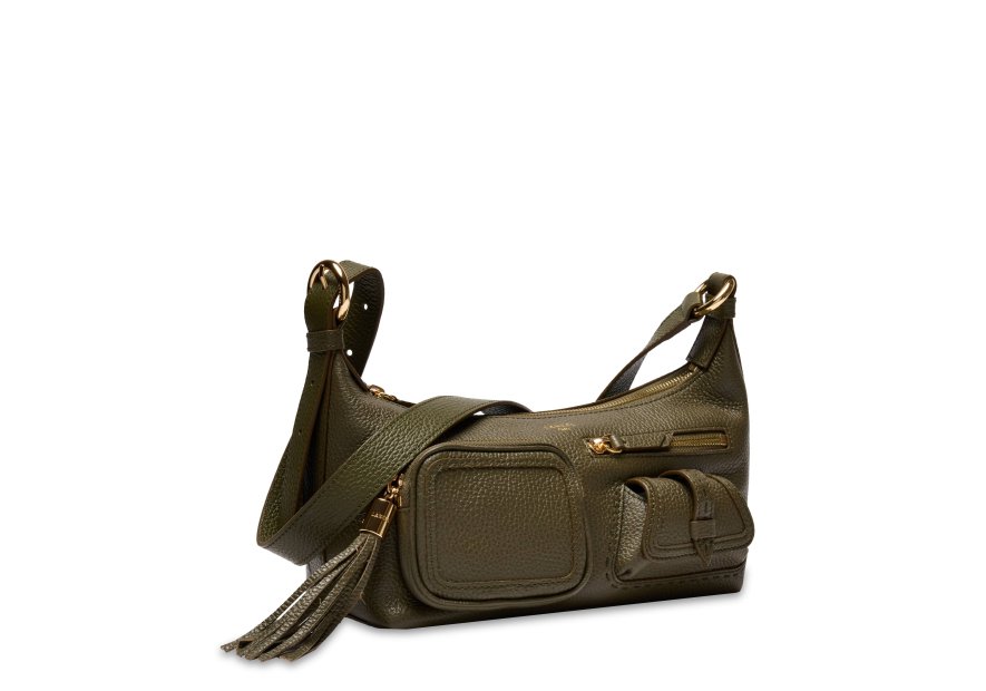 Lancel A14037 - CUIR DE VACHETTE - KAKI sac multipoches s lancel premier flirt Sacs à mains