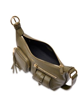 Lancel A14037 - CUIR DE VACHETTE - KAKI sac multipoches s lancel premier flirt Sacs à mains