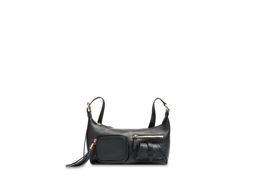 Lancel A14037 - CUIR DE VACHETTE - NOIR sac multipoches s lancel premier flirt Sacs à mains