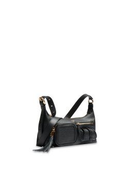 Lancel A14037 - CUIR DE VACHETTE - NOIR sac multipoches s lancel premier flirt Sacs à mains