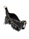 Lancel A14037 - CUIR DE VACHETTE - NOIR sac multipoches s lancel premier flirt sacs-a-mains