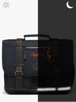 Caméléon VIB-CA38 cartable enfant 2 compartiments vintage urban Cartables enfant