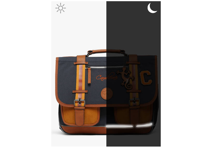 Caméléon VIB-CA38 cartable enfant 2 compartiments vintage urban Cartables enfant