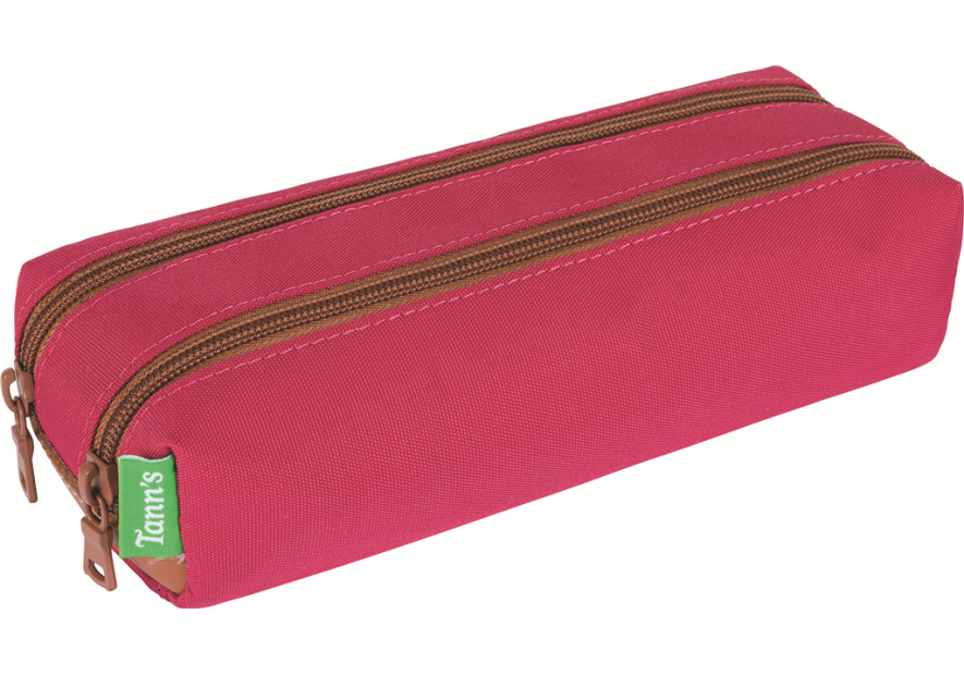 Tann's 121 - POLYESTER - PRUNE tann's trousse double