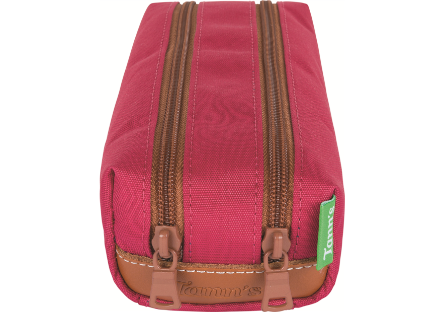Tann's 121 - POLYESTER - PRUNE tann's trousse double