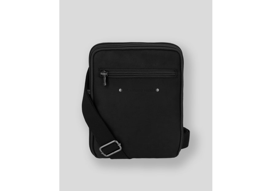 Les Ateliers Foures 9327 sac homme style holster double zip baroudeur sacoche homme