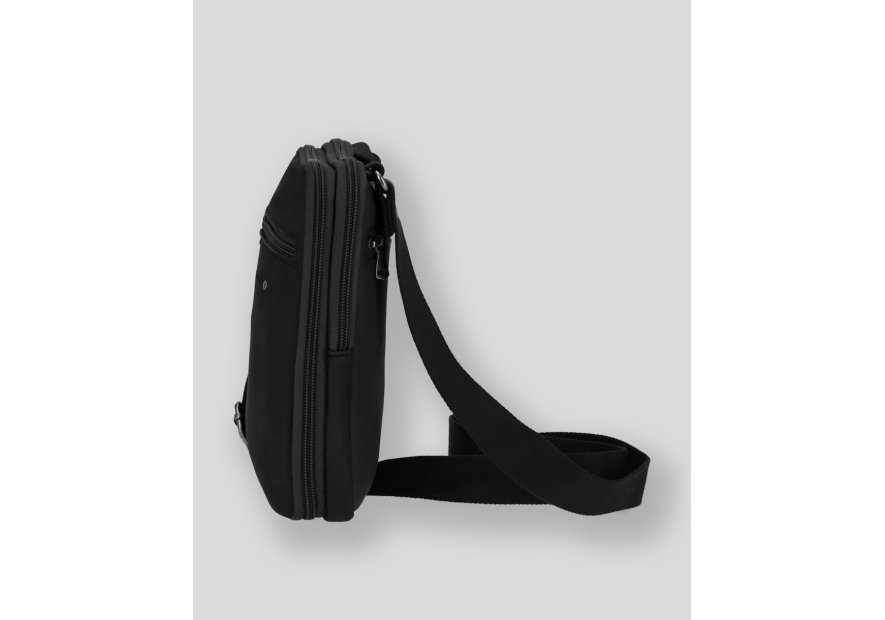 Les Ateliers Foures 9327 sac homme style holster double zip baroudeur sacoche homme