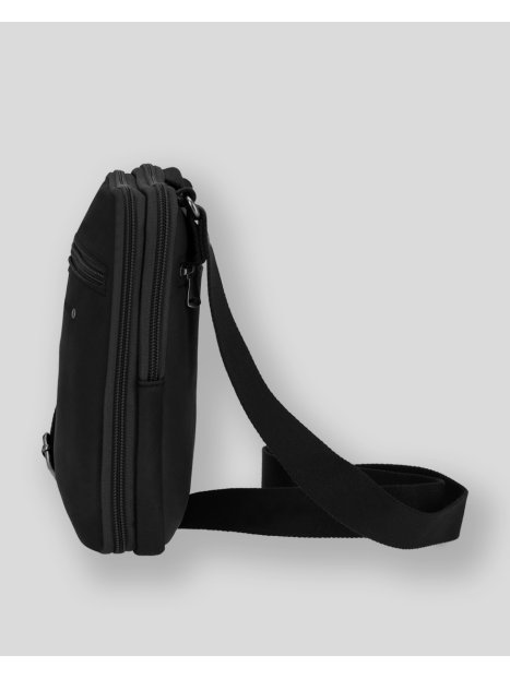 Les Ateliers Foures 9327 sac homme style holster double zip baroudeur sacoche homme
