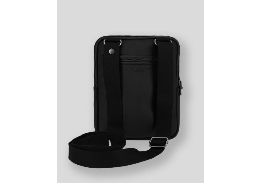 Les Ateliers Foures 9327 sac homme style holster double zip baroudeur sacoche homme