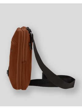 Les Ateliers Foures 9327 sac homme style holster double zip baroudeur sacoche homme