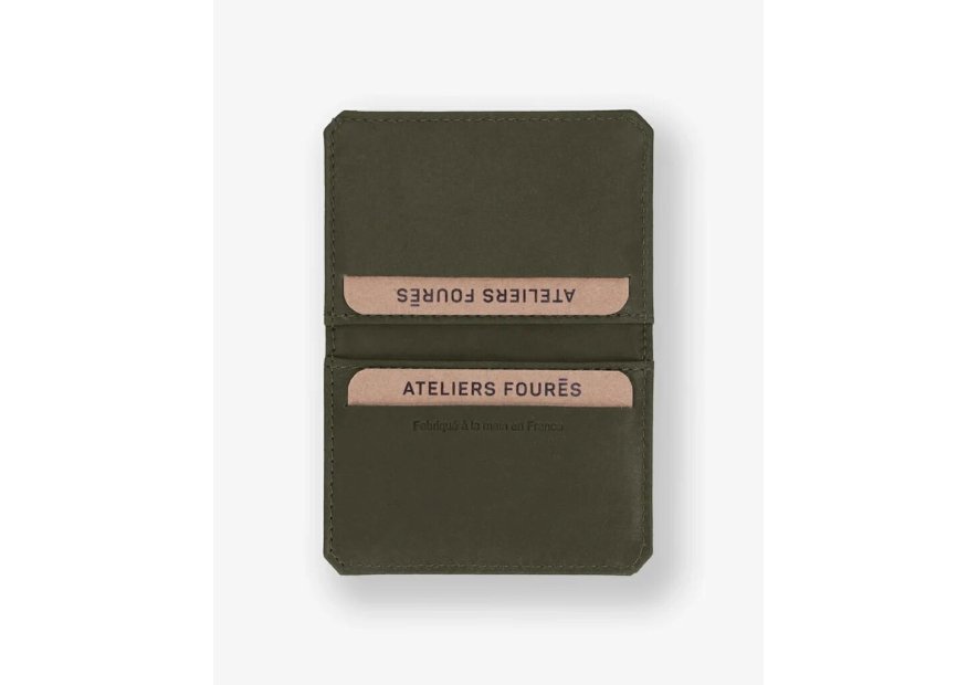 Les Ateliers Foures 9135 porte 4 cartes plié en 2 baroudeur fourès porte cartes