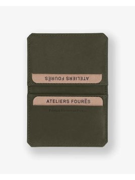 Les Ateliers Foures 9135 porte 4 cartes plié en 2 baroudeur fourès porte cartes