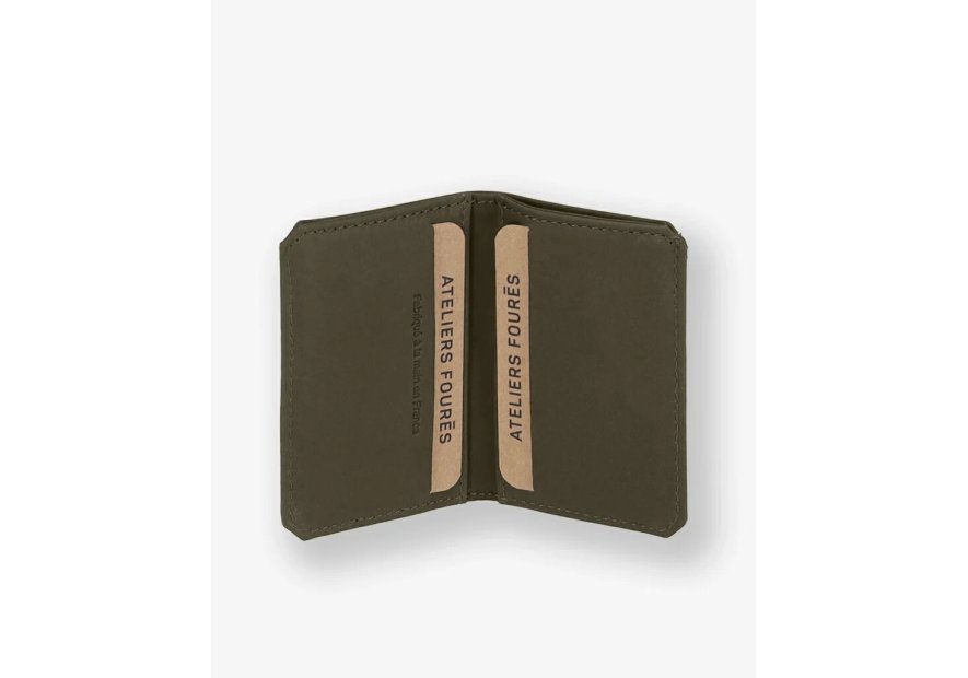 Les Ateliers Foures 9135 porte 4 cartes plié en 2 baroudeur fourès porte cartes