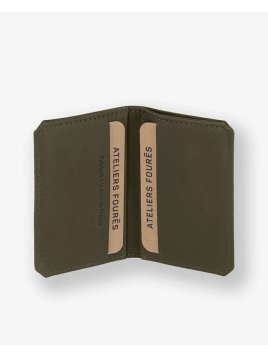 Les Ateliers Foures 9135 porte 4 cartes plié en 2 baroudeur fourès porte cartes