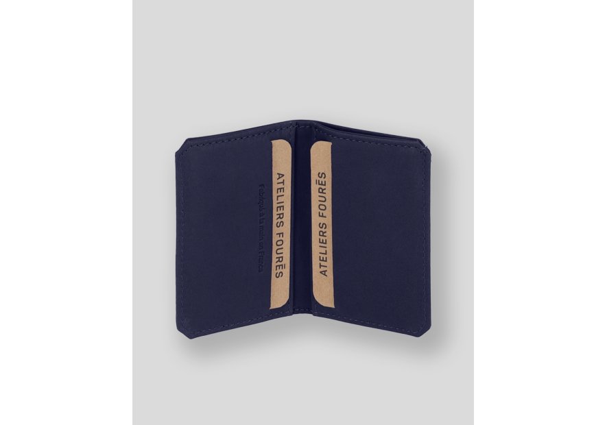 Les Ateliers Foures 9135 porte 4 cartes plié en 2 baroudeur fourès porte cartes