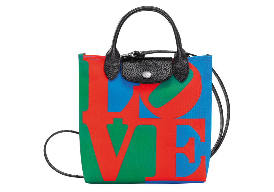 Longchamp 10227/BBA longchamp x robert indiana - porté rabat shopping