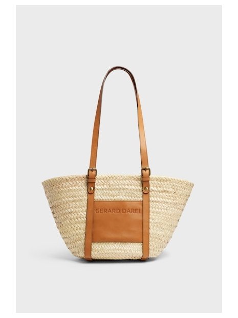 Gerard Darel COLETTE/481 sac panier gérard darel colette sac-a-main-shopping-toile-ou-cuir