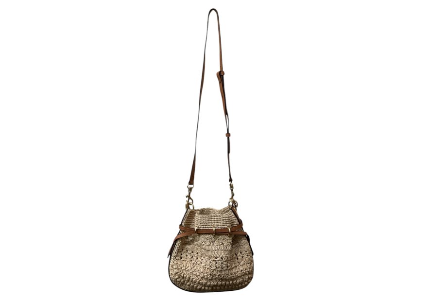 Gerard Darel LE MINI ROMY/454 sac seau mini romy darel raphia Sacs à mains