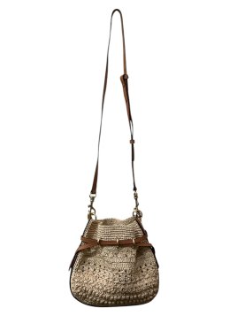 Gerard Darel LE MINI ROMY/454 sac seau mini romy darel raphia Sacs à mains