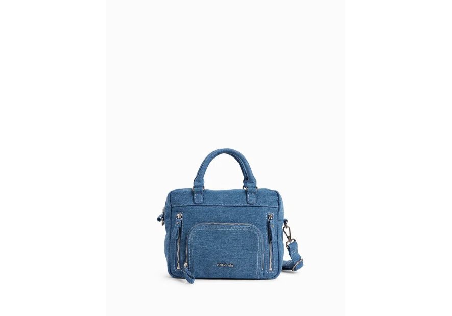 Nat & Nin MINI MACY DENIM sac porté main xs mini macy xs Sacs à mains
