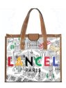 Lancel A13294 sac cabas summer jo l sac-a-main-shopping-toile-ou-cuir