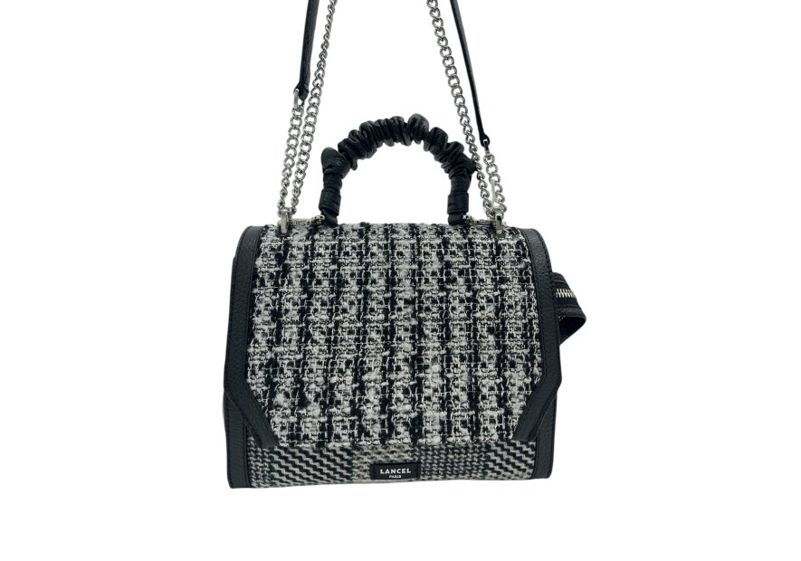 Lancel A13186 sac rabat m ninon tweed Sacs à mains