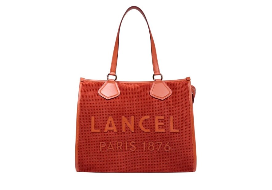 Lancel A13207 summer tote cabas zippé l shopping