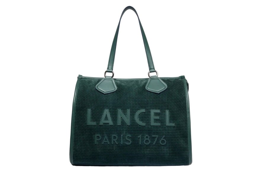 Lancel A13207 summer tote cabas zippé l shopping
