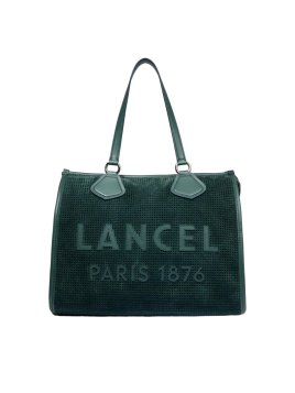 Lancel A13207 summer tote cabas zippé l shopping