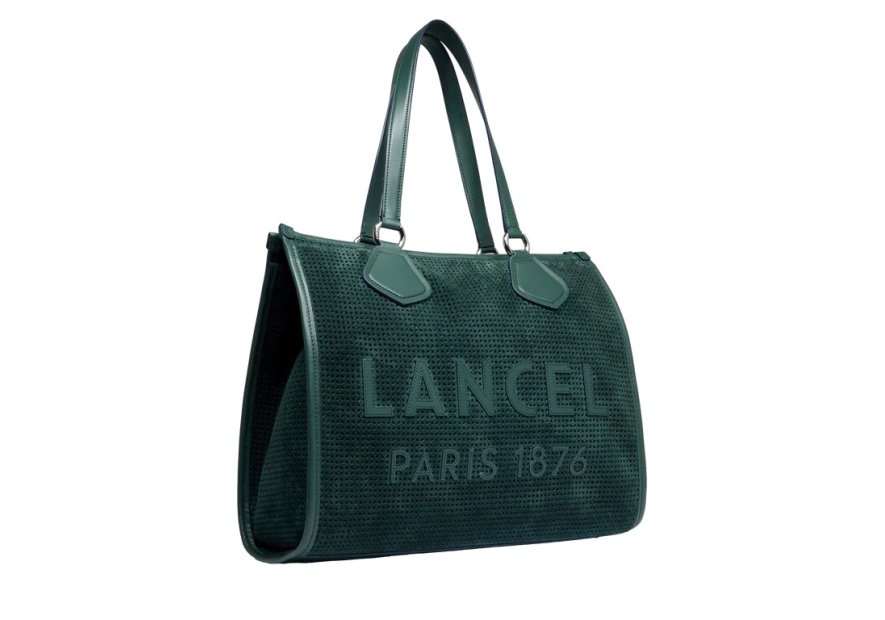 Lancel A13207 summer tote cabas zippé l shopping