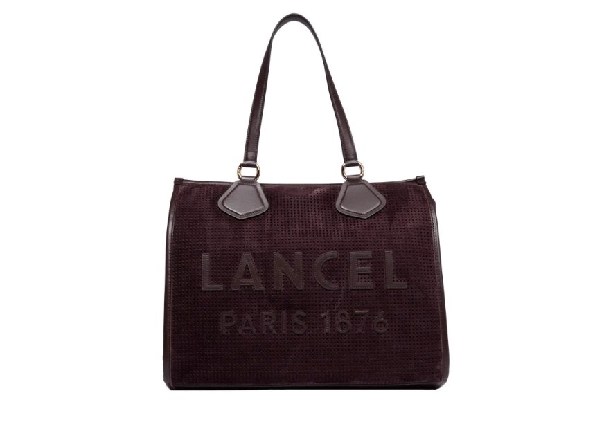 Lancel A13207 summer tote cabas zippé l shopping