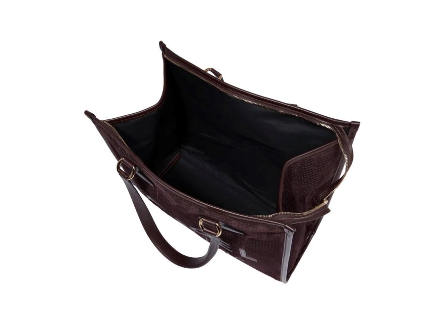 Lancel A13207 summer tote cabas zippé l shopping